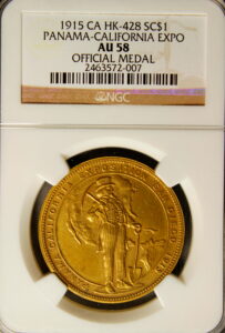 HK-428 1915 Panama-California Exposition Official SCD