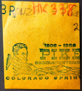 HK-338 1909 Pike’s Peak Southwest Expedition SCD