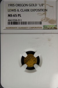 1905 Lewis & Clark Exposition SCD – GOLD $1/2 Dollar