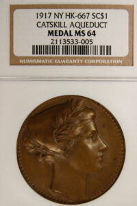 HK-667 1917 Catskill Aqueduct NYC Completion SCD