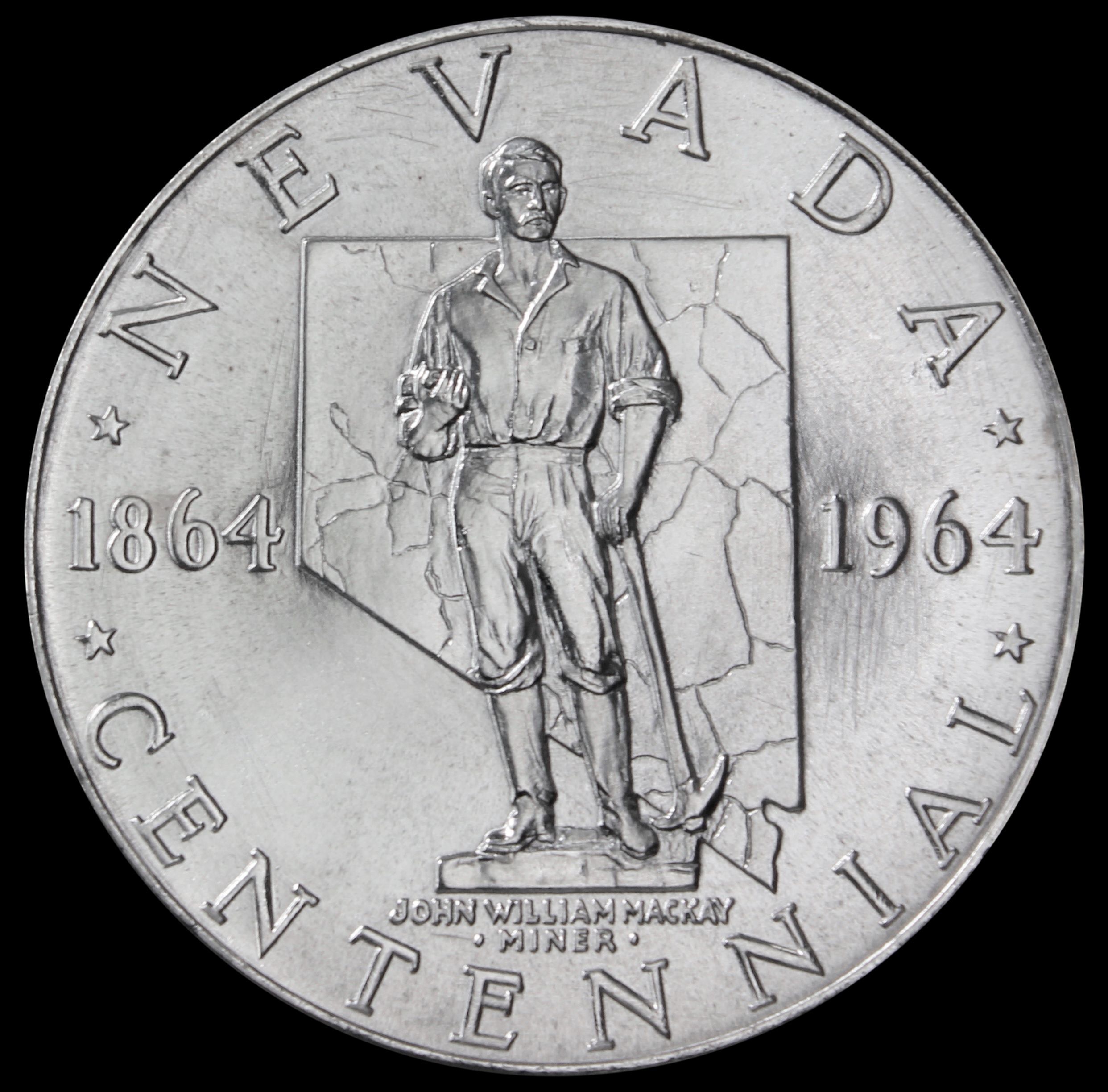 1964 Nevada Centennial 36th State SCD – Silver | So-Called Dollar