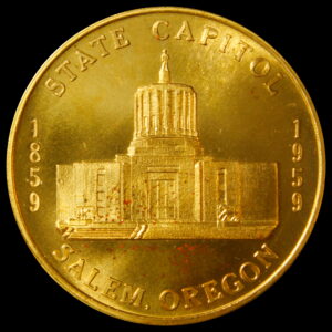 HK-562 1959 Oregon Statehood Centennial – Salem State Capitol SCD