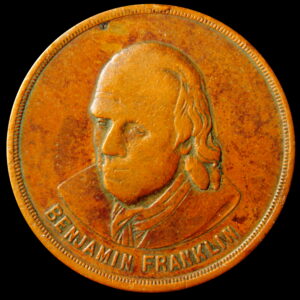 HK-656 1909 Southern Electrical & Industrial Exposition Official SCD – Ben Franklin