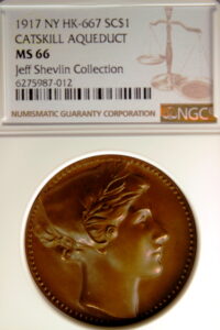 HK-667 1917 Catskill Aqueduct NYC Completion SCD