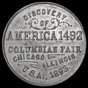HK-158 1892 Columbian Exposition Discovery of America SCD