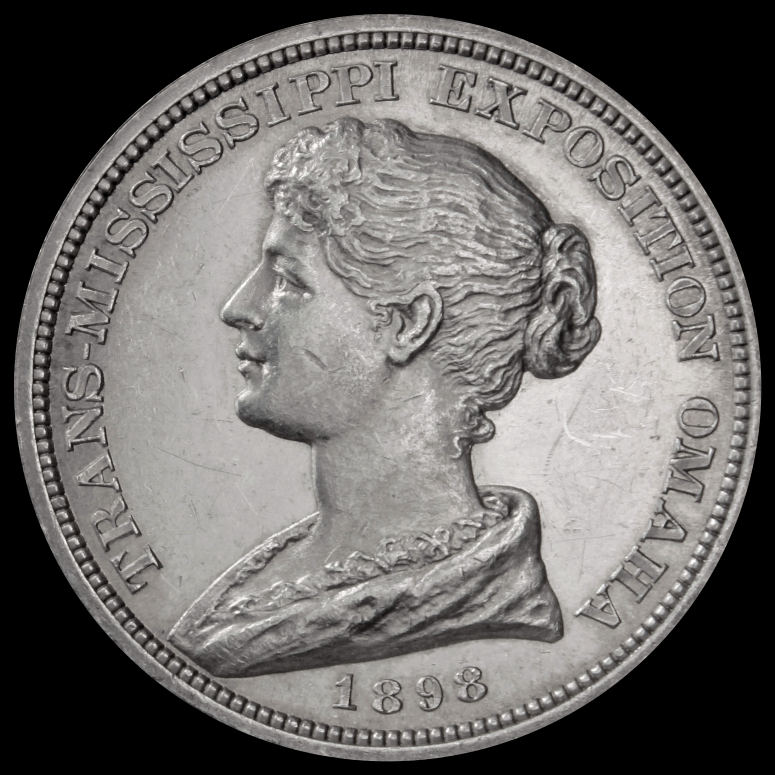 1898 Trans-Mississippi Official Silver SCD | So-Called Dollar
