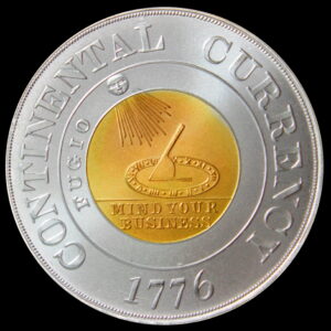 2023 Silver with Select Gold-Plating Continental Dollar Restrike