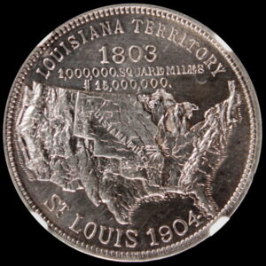 HK-299 1904 Louisiana Purchase Exposition Official SCD – Silver