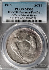 HK-399 1915 Panama Pacific International Exposition Official SCD