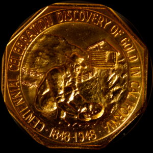 HK-497 1948 California Gold Discovery Centennial SCD