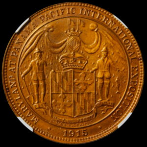 HK-407 1915 Panama-Pacific International Exposition Maryland State SCD