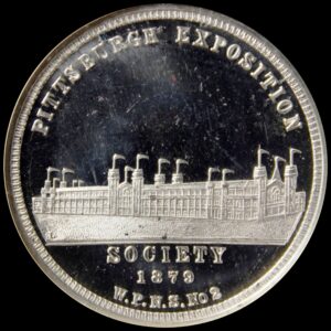 1879 Pittsburgh Exposition Offcial SCD