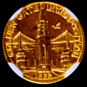 HK-488 1939 Golden Gate International Exposition Charbneau SCD – GOLD J2