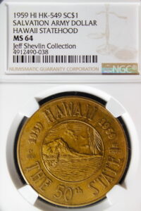 HK-549 1959 Hawaii Statehood – Salvation Army SCD