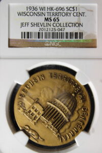 HK-696 1936 Wisconsin Territory Centennial SCD
