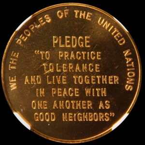 HK-914A 1948 United Nations Pledge without arrow SCD