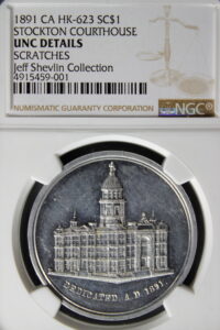 HK-623 1891 Stockton Courthouse Dedication SCD