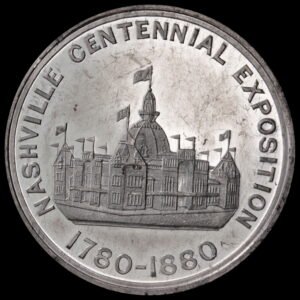 HK-591 1880 Nashville Centennial Exposition Official SCD