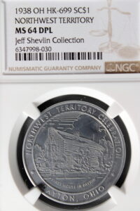 HK-699 1938 Northwest Territory Sesquicentennial Celebration SCD