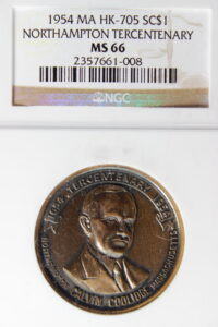 HK-705 1954 Northampton Massachusetts Tercentenary SCD