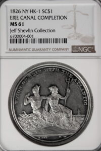 HK-1 1826 Erie Canal Completion SCD