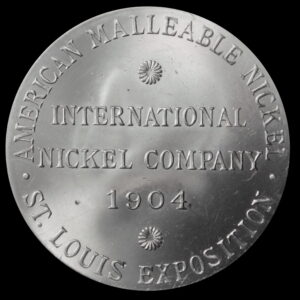 HK-323 1904 Louisiana Purchase International Nickel SCD