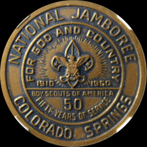 HK-577 Boy Scouts of America 50th Jubilee Anniversary SCD