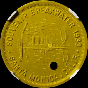 HK-687 1933 Santa Monica Breakwater Yellow Anodized SCD