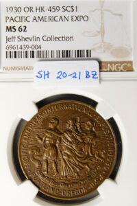 HK-459 1930 Pacific American International Exposition