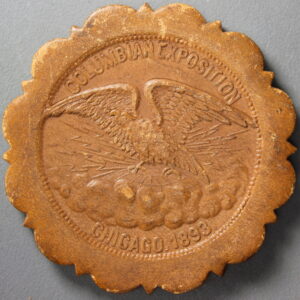 HK- 1893 Columbian Exposition Leather Chas Munson