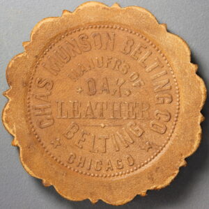 HK- 1893 Columbian Exposition Leather Chas Munson