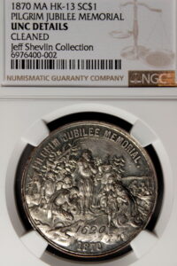 HK-13 1870 Pilgrim Jubilee Memorial SCD