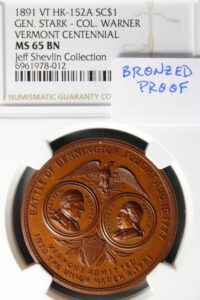 HK-152A 1891 General Stark – Colonel Warner SCD