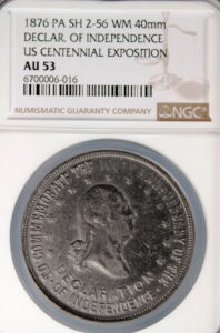 1876 Centennial Union Forever Unlisted SCD