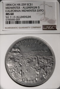 HK-259 1894 Midwinter Grizzly Bear Exposition View – Noble SCD