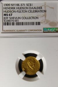 HK-371 1909 Hendrik Hudson Daalder SCD – GOLD