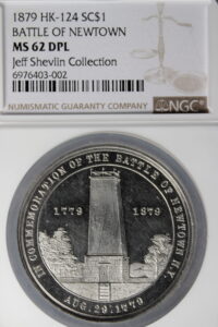 HK-124 1879 Battle of Newtown Centennial SCD