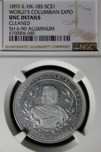 HK-185 1893 Columbian Lauer Art Palace SCD