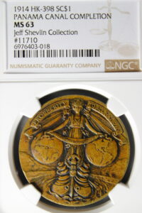 HK-398 1914 Panama Canal Completion SCD