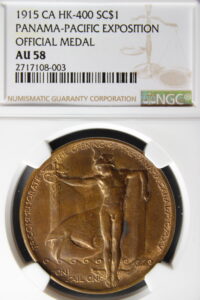 HK-400 1915 Panama-Pacific International Exposition Official SCD