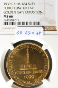 HK-484 1939 GGIE 1939 Petroleum SCD – Normal 1 / Long T variety