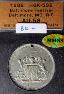 HK-592 1882 Baltimore Festival SCD