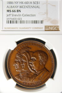 HK-601A 1886 Albany, NY Centennial SCD