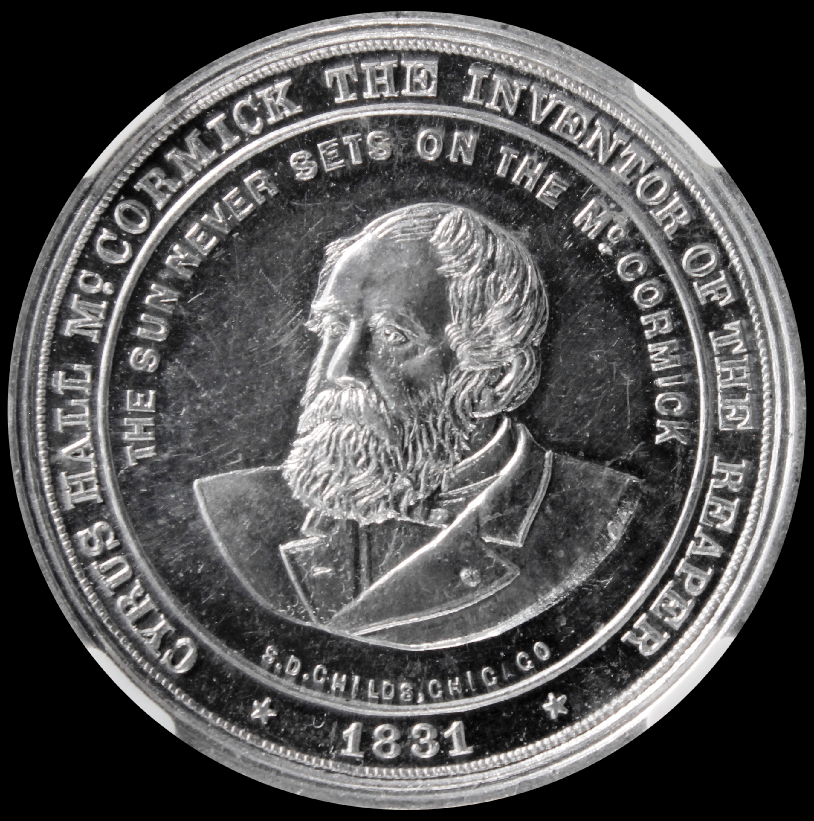 HK-242 1893 Columbian McCormick Reaper “Type 3” SCD