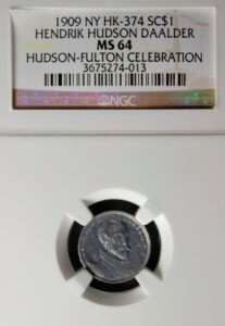 HK-374 1909 Hendrik Hudson Daalder SCD