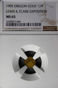 1905 Lewis & Clark Exposition SCD – GOLD $1/4 Dollar