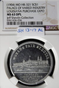 HK-321 1904 Louisiana Purchase Schwaab Industries / Transportation & Art SCD