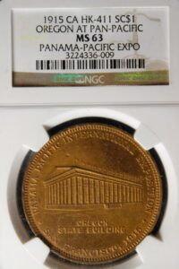HK-411 1915 Panama-Pacific International Exposition Oregon State SCD
