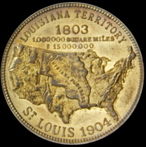 HK-304 1904 Louisiana Purchase Exposition Official SCD