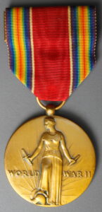 HK-910 1945 World War II Victory Medal